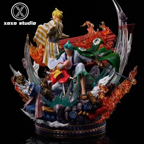 【Preorder】XOXO Studios ONE PIECE Zoro&Sanji&Toko Resin statue 