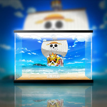 【In Stock 】One Piece THOUSAND SUNNY Resin Statue Acrylic Display Box
