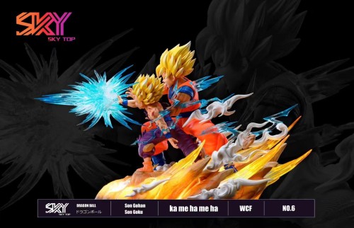 【In Stock】Sky Top Studio Dragon Ball Goku&Gohan Resin Statue