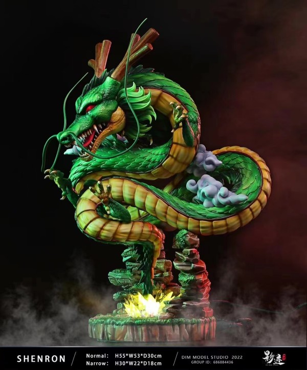 shenron resin statue