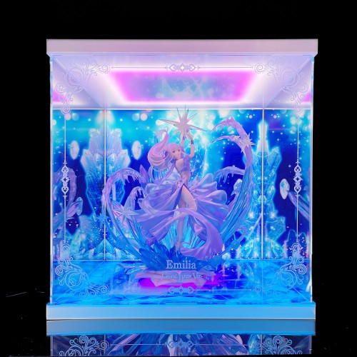 【In Stock】Re0 Re:Life in a different world from zero Emilia Crystal Dress Ver Acrylic Display Box