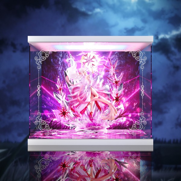 【In Stock】SSF Re:Life in a different world from zero Frozen Emilia Crystal Dress Acrylic Display Box