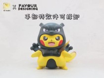 【In Stock】IH X FD Studio Pokemon Dark Mewtwo Pikachu Resin Statue