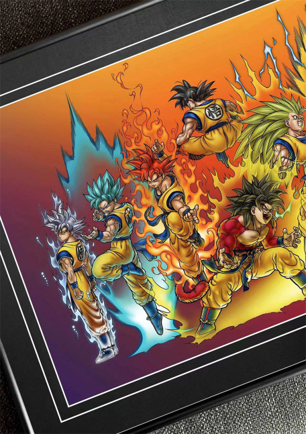 【In Stock】Painting Lab X BBD Studio Son Goku Super Saiyan Collection Decorative Painting