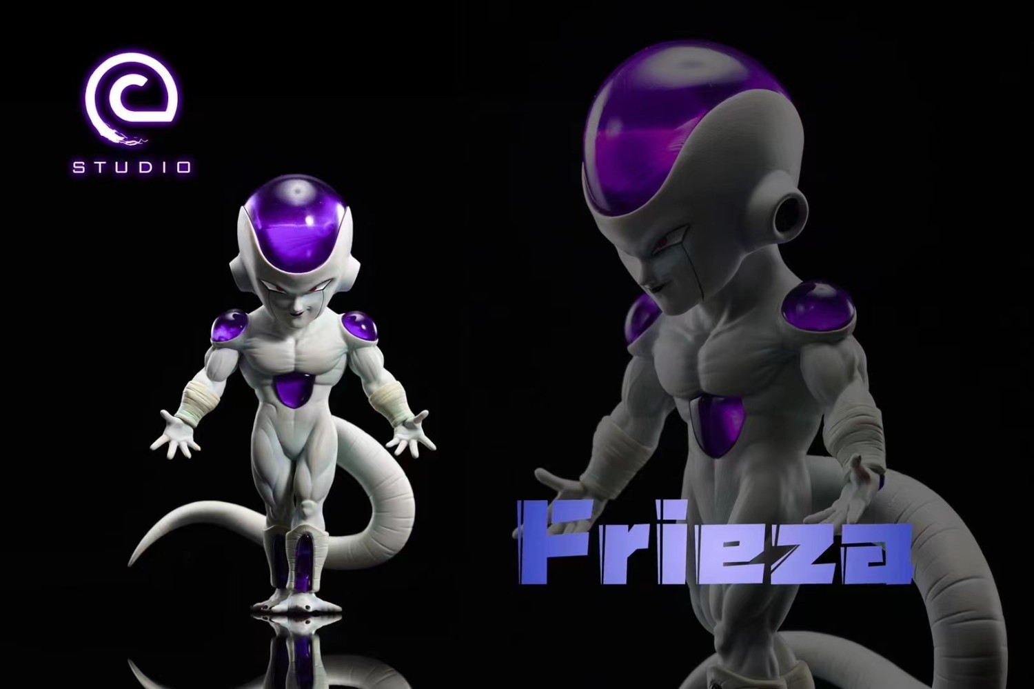 frieza resin statue
