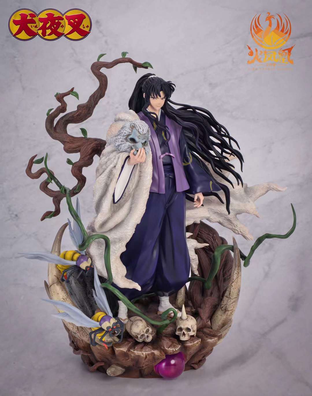 inuyasha resin statue