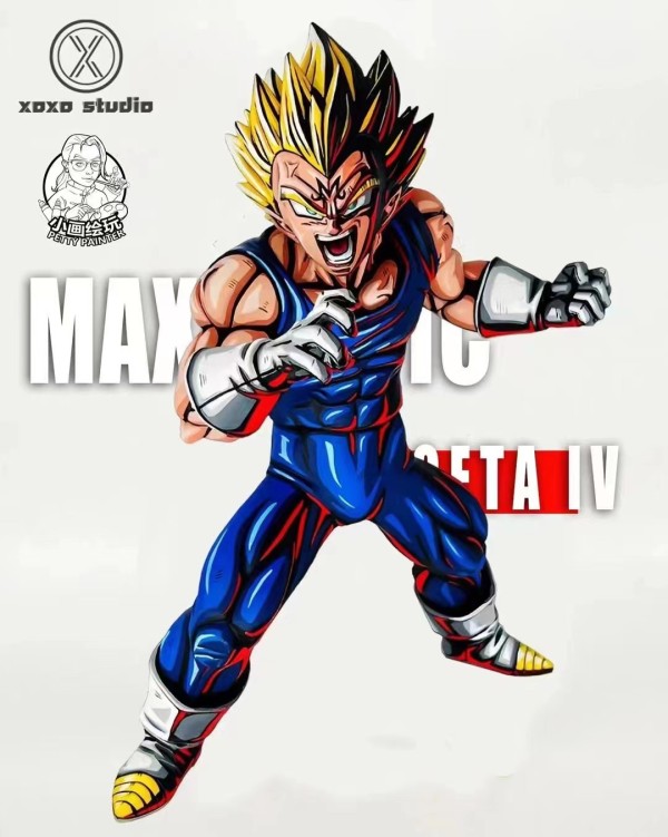【Preorder】XOXO Studios Dragon Ball Comic color Majin Vegeta PVC statue