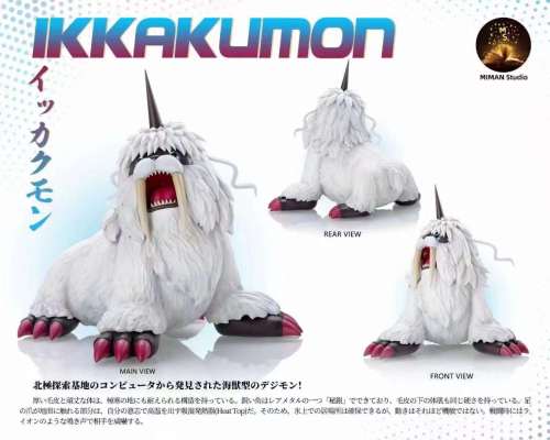 【Preorder】MIMAN Studio Digimon Adventure  Ikkakumon Resin Statue