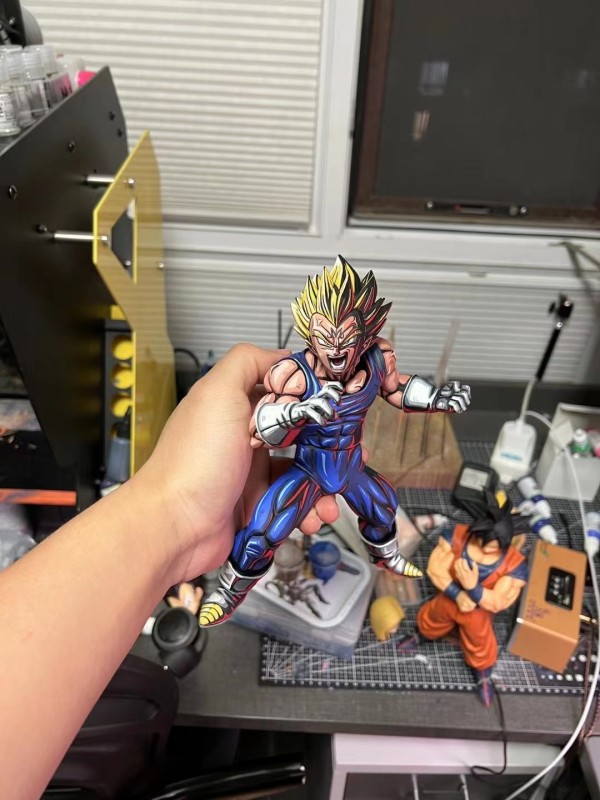  Preorder XOXO Studios Dragon Ball Comic Color Majin Vegeta PVC Statue