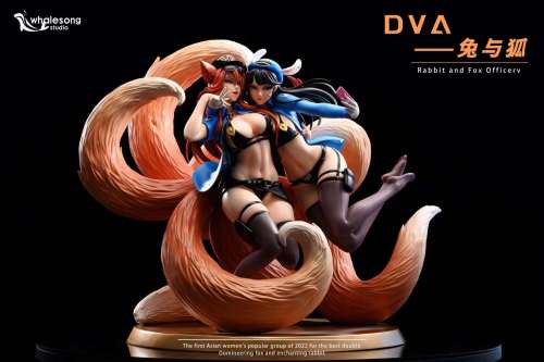 【Preorder】WhaleSong Studio DVA Rabbit and Fox 1/4 Resin Statue