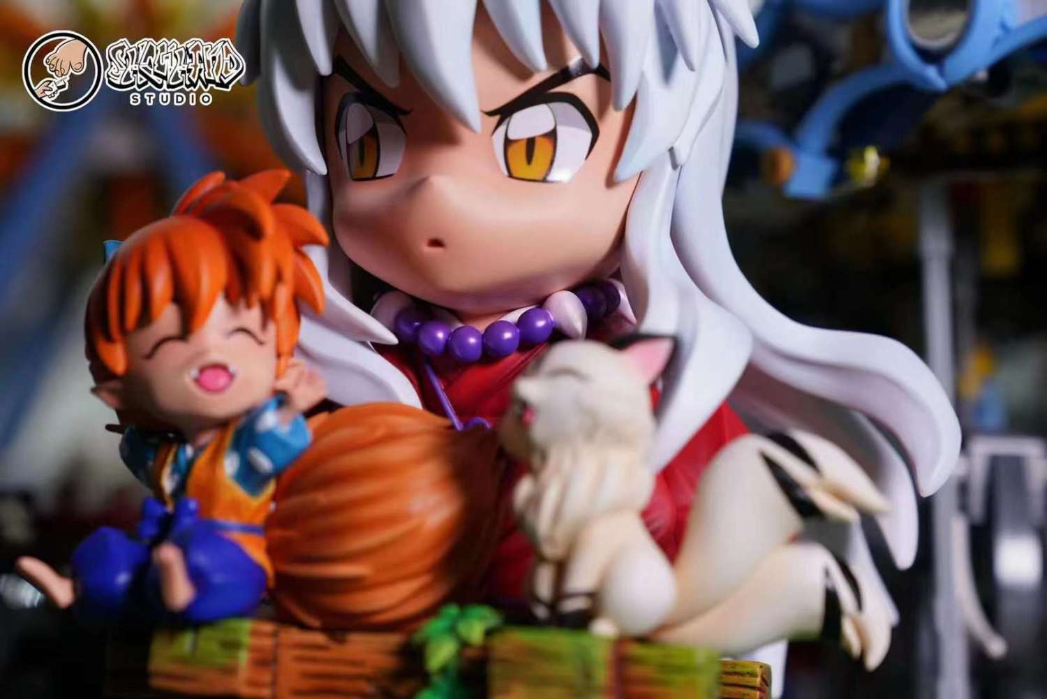 inuyasha resin statue