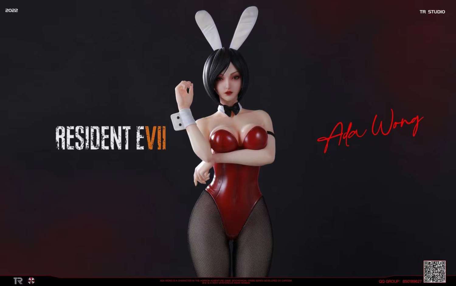 ada wong resin statue