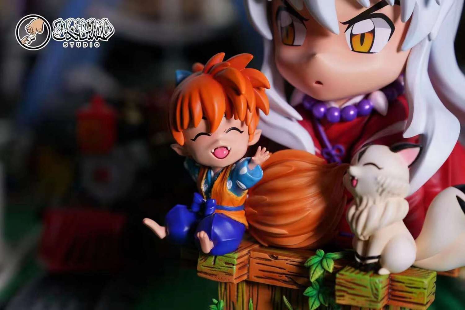 inuyasha resin statue