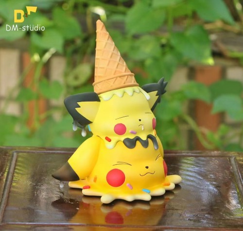 【In Stock】DM Stuiso Pokemon Pikachu Ice Cream Resin Statue