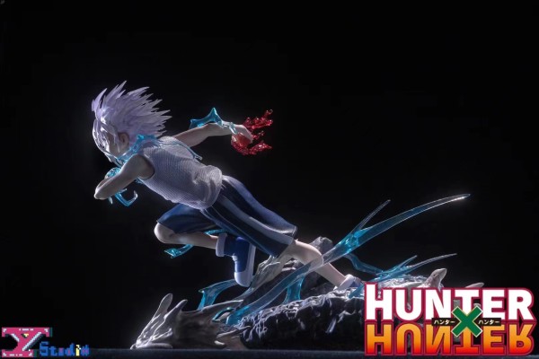 killua resin statue