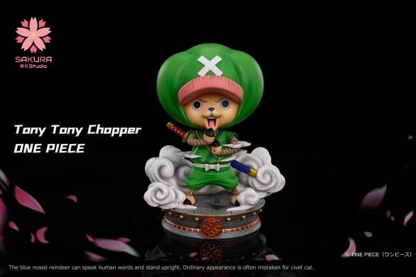 chopper resin statue