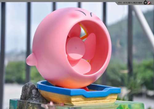 【Preorder】Creation-Studio Burger Star Kirby Fan Resin Statue