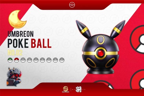 【Preorder】Yu Studio X HZ Studio Pokemon Umbreon Poké Ball 1/1 Resin Statue