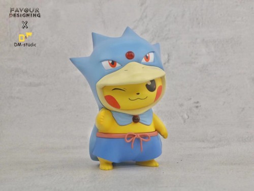 【In Stock】FD X DM Studio Pokemon Golduck Pikachu Resin Statue