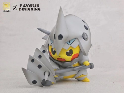 【In Stock】IH X FD Studio Pokemon Aggron Pikachu Resin Statue