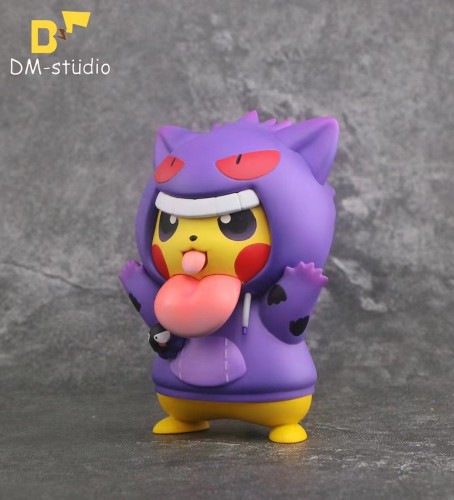 【In Stock】DM Stuiso Pokemon Gengar turns into Pikachu Resin statue