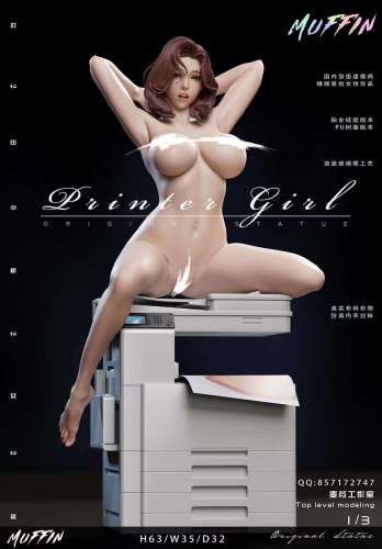 【Preorder】Muffin Studio Printer Girl 1/3 Resin Statue