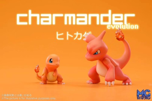 【Preorder】MG studio Pokemon Charizard Evolution PU 1/20 Statue