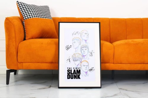 【In Stock】Slam Dunk Master theater version of  THE FIRST SLAMDUNK  sound artist signature Decorative painting