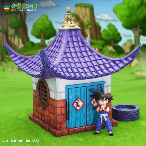 【In Stock】JacksDo DRAGON BALLZ Building Vol.1 Kid Goku House GK