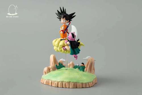 【In Stock】Big Egg Studio  Dragon Ball Goku&Chichi Resin Statue