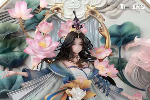 【Preorder】IronKite Studio Chinese style  Four emperors  series of the first gold lotus Copyright Resin Statue