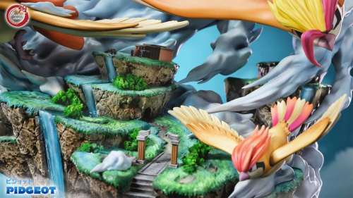 【Preorder】Fantasy studio Pokemon Pidgeot Family Resin Statue