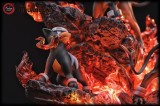 【Preorder】Fantasy studio Pokemon Houndoom Family Resin Statue