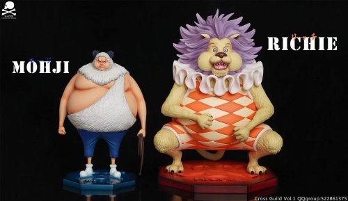 【Preorder】MASTER Studio One Piece mohji & richie Resin Statue