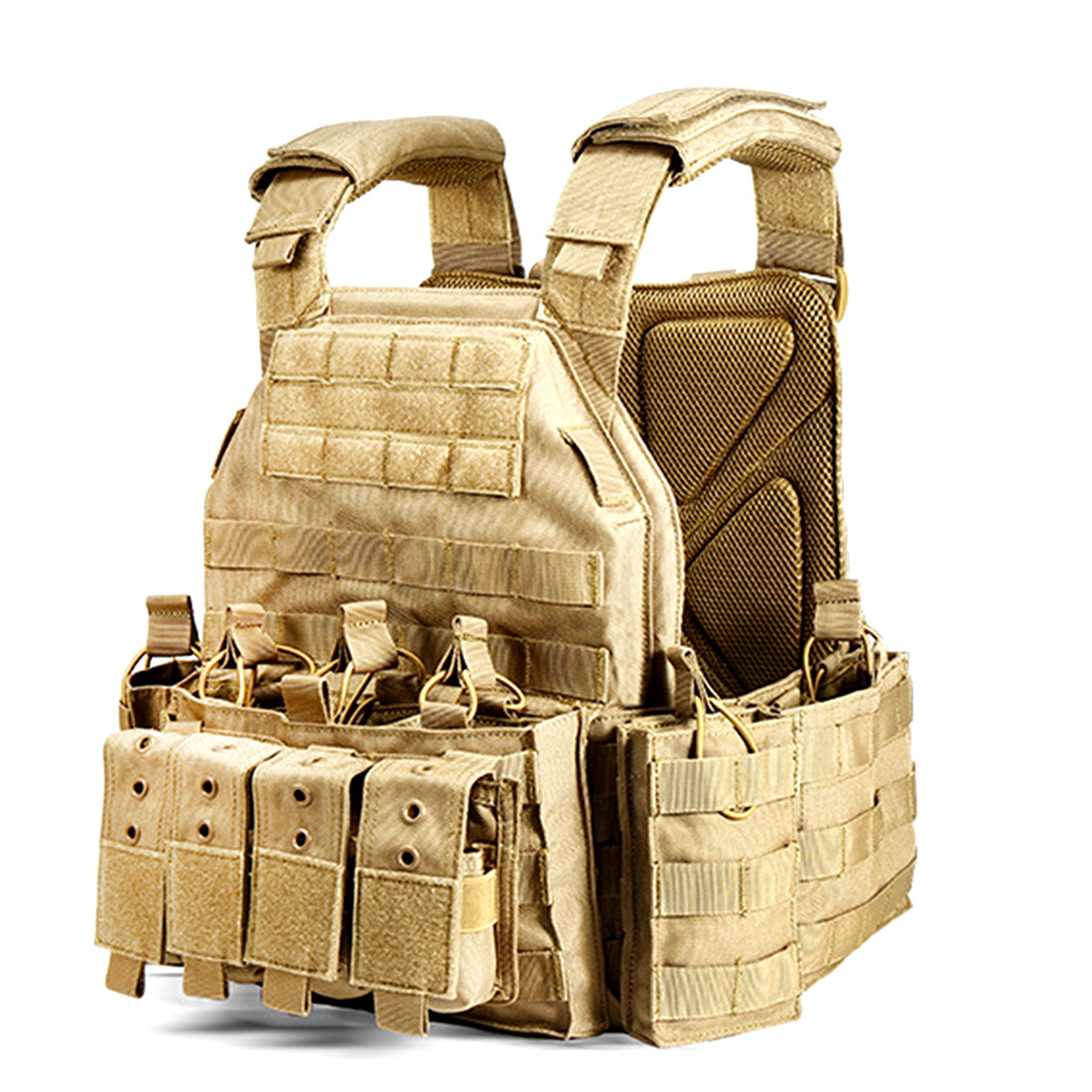 YAKEDA PHANTOM Modular Tactical Vest Plate Carrier Vest