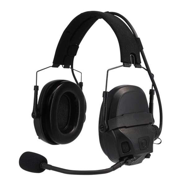 FCS AMP Dual Channel Pickup Noise Reduction Headphone Tactical Protective Headset FG