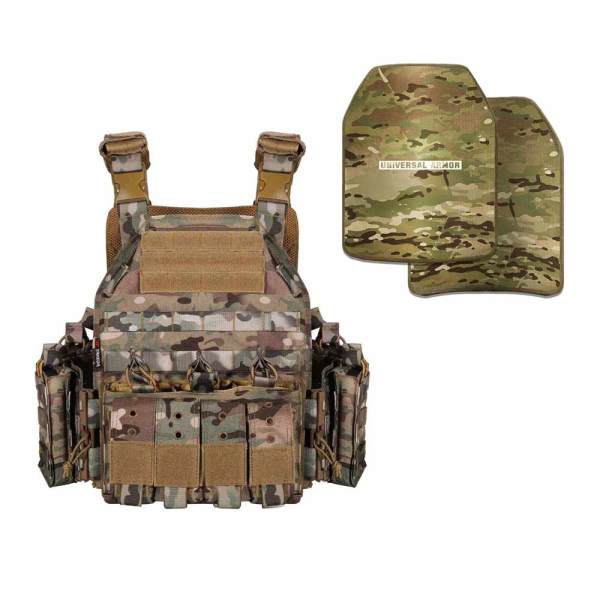 TacticalXmen NIJ Level III Body Armor and Yakeda Ghost Plate Carrier Package