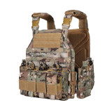 Tacticalxmen Quick Release Plate Carrier Airsoft Vest and UTA NIJ Level III Body Armor Ballistic Levels