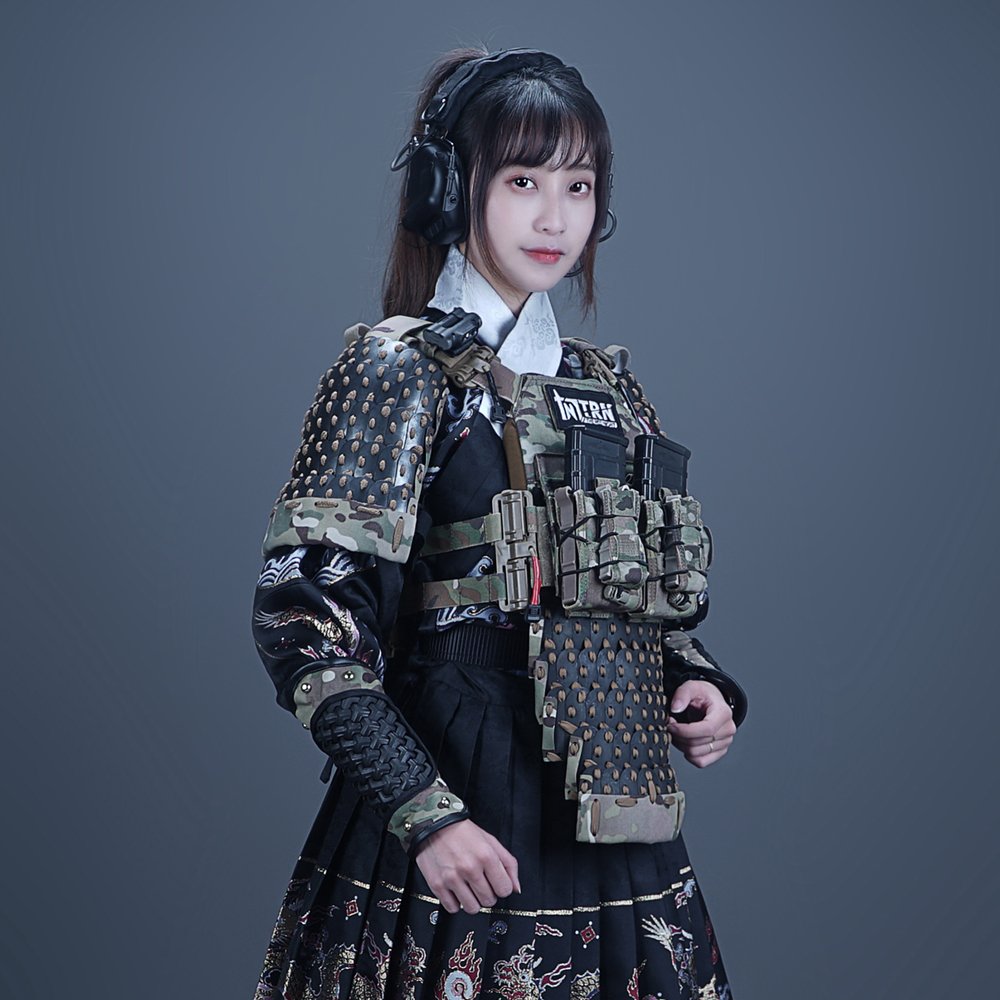 個人装備 MILITARY STYLE SAM Zen Devils - the Ghost Tactical Vest (black) Plate Carrier