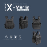 TacticalXmen U.T.A Universal Tactical Alliance X-Merlin Laser Cutting Plate Carrier Tactical Vest