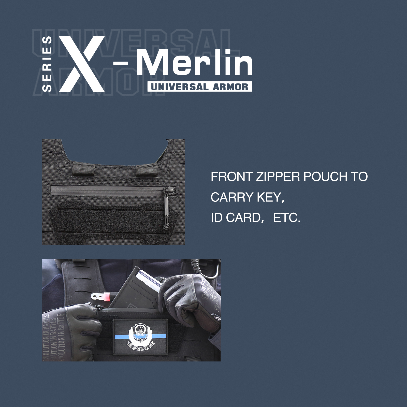 TacticalXmen UTA X-Merlin Lightweight Plate Carrier Body Armor