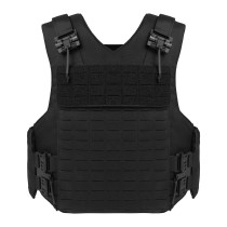 TacticalXmen U.T.A Universal Tactical Alliance Buffalo Laser Cutting Vest Wearproof Tactical Vest - Black