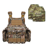 TacticalXmen NIJ Level IV Body Armor with Quick Release Military Tactical Plate Carrier