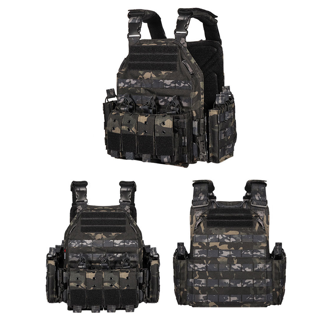 TacticalXmen YAKEDA Quick Release Military Plate Carrier with UTA NIJ