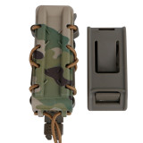 TacticalXmen Tactical Belt Quick-release Buckle MOLLE System Waist Harness Adjustable Duty Drop Attachment Magazine FOR 9mm 5.56/7.62mm