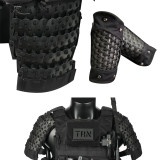 TacticalXmen YAKEDA Quick Release Tactical Plate Carrier Vest with Samurai Armor