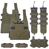 TacticalXmen Level III  Armor And Bigfoot GTPC Lightweight Plate Carriers Package