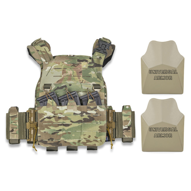 TacticalXmen X-RAPTOR Lightweight Tactical Plate Carrier Vest with NIJ Level IIIA Body Armor