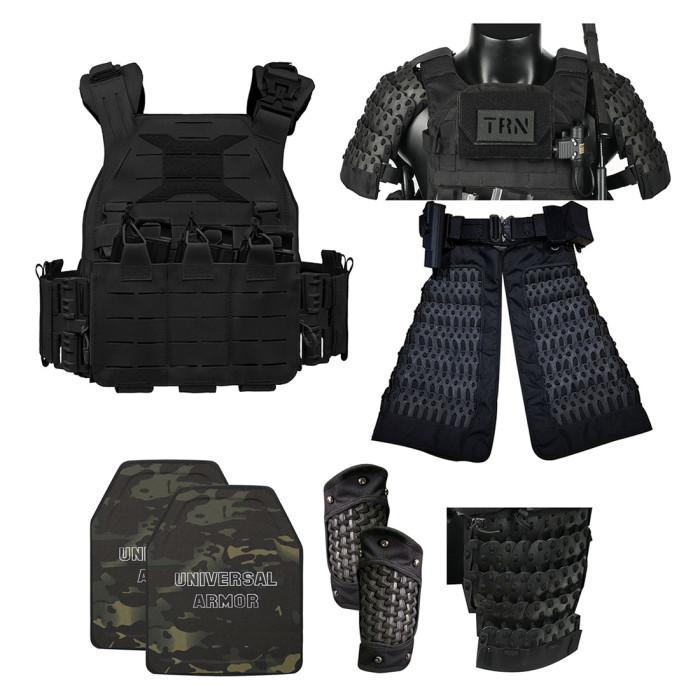 TacticalXmen UTA Level III Rifle Rated Body Armor Set