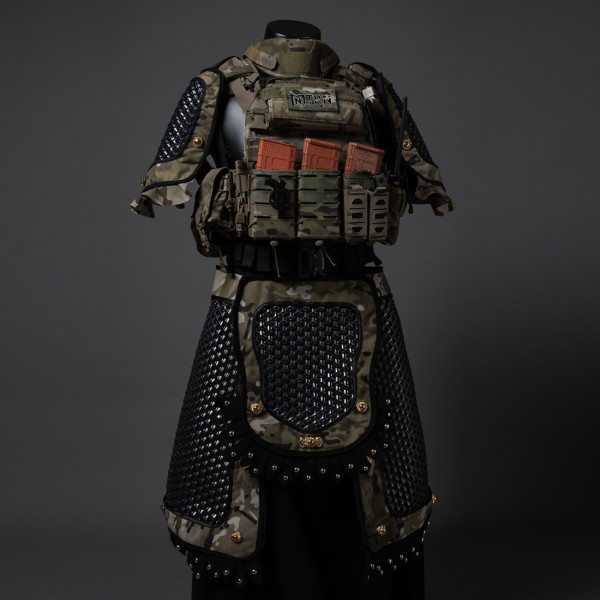 TacticalXmen 6-in-1 Tactical Gear Armor Pauldron Skirt Crotch Armor 